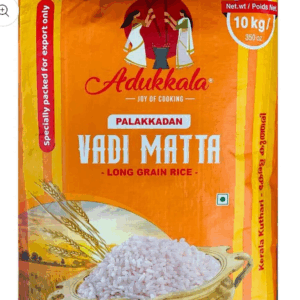 Adukkala vadi matta rice 10 kg