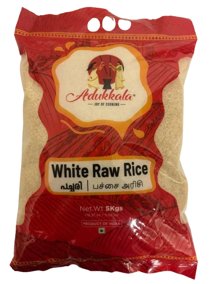 Adukkala White raw rice 5 kg